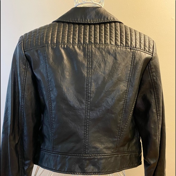 Forever 21-Faux Leather Jacket - Picture 3 of 8